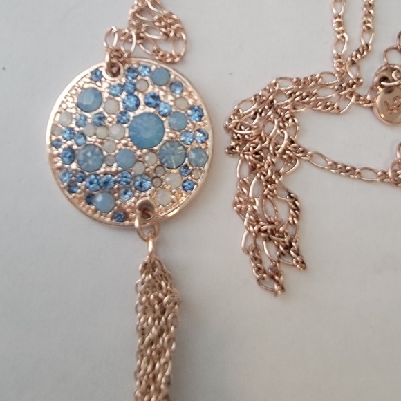 Liz Clairborne Blue Rhinestone - Picture 3 of 7